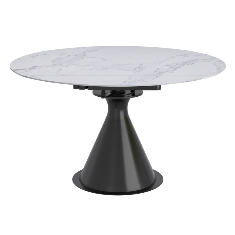 Table de salle à manger Adam, Blanc