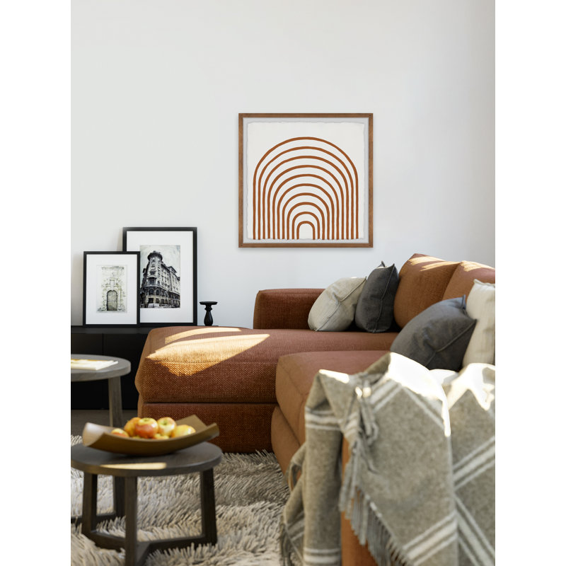 Tunneled Archway by Marmont Hill - Single Picture Frame Painting, 61cm H x 61cm W x 3.81cm D