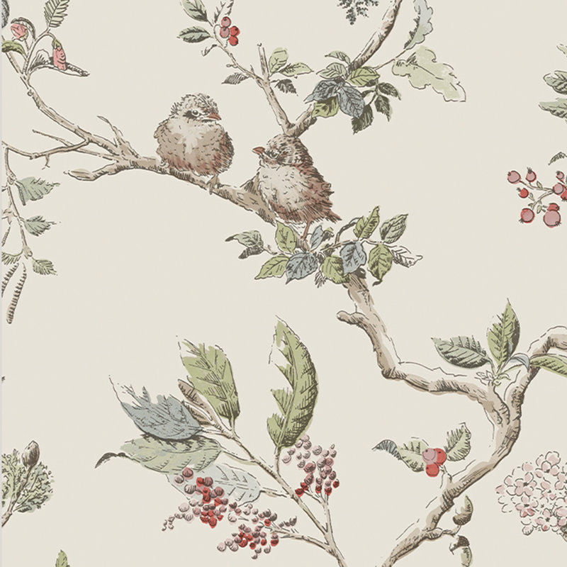 Rouleau de papier peint Laura Ashley Elderwood, Naturel