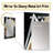 Black And Gold Geometric Harmony - City Unique Wall Mirror, Modern Mirror, Printed Metal Art-346509791