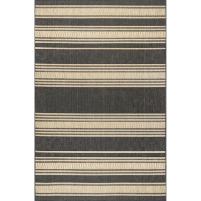 Romy Striped Indoor/Outdoor Area Rug