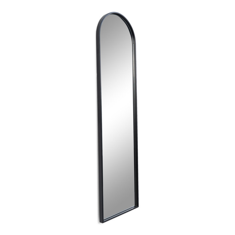 ARCH Metal Wall Mirror, Black