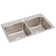 Lustertone 37" L x 22" W Double Basin Drop-In Kitchen Sink