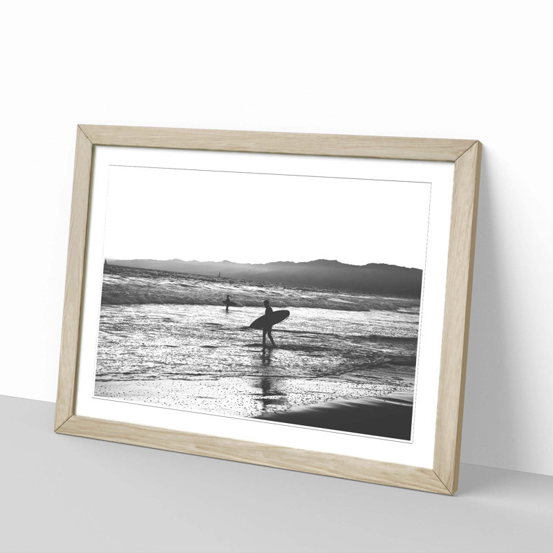 Single Picture Frame Print, Oak