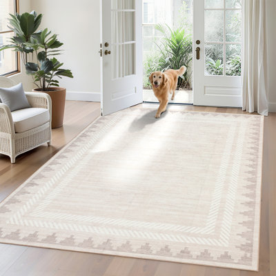 Tapis lavable Geometic Border