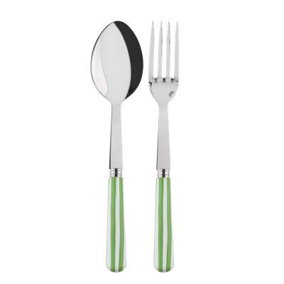 Sabre Paris - Serving Set White Stripe