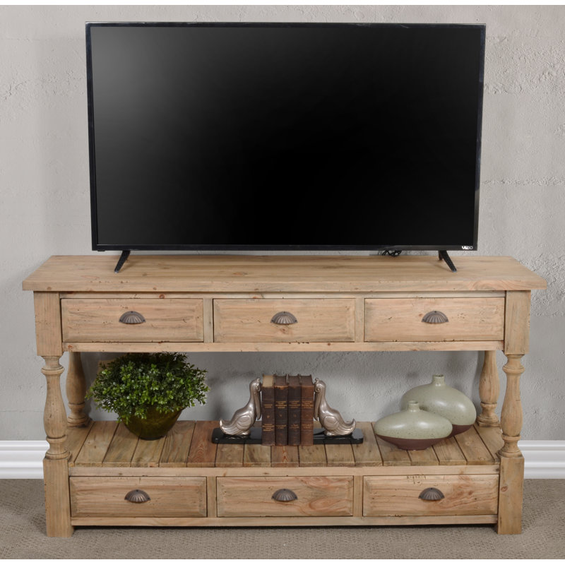 Console en bois massif 63 po Clarkston