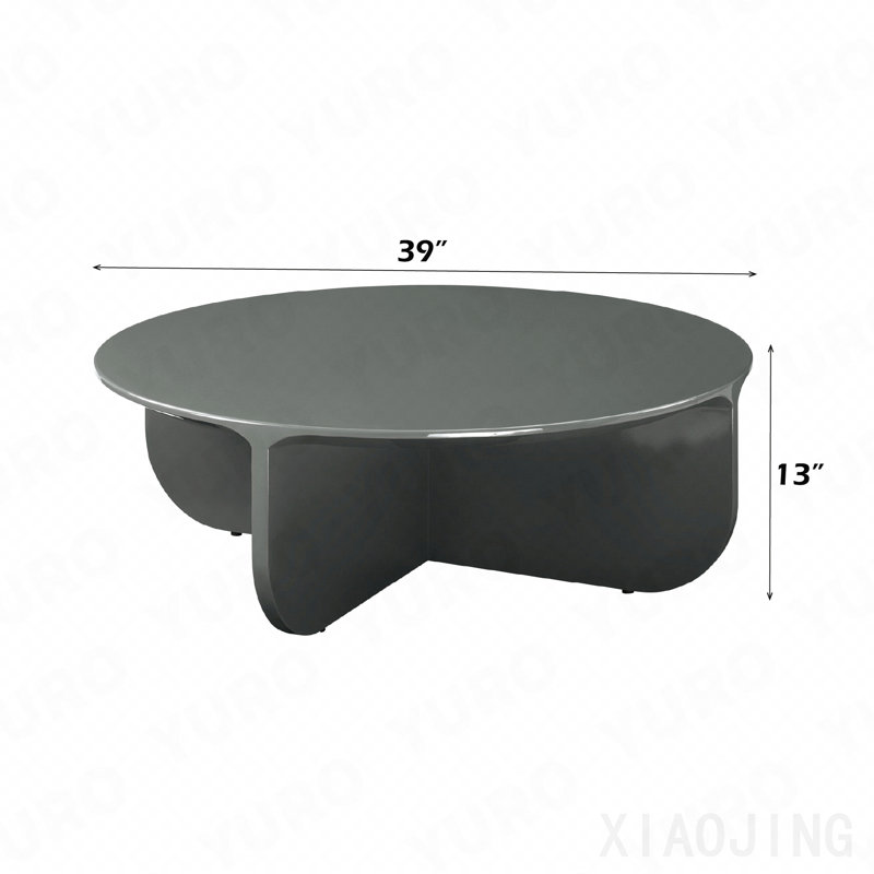 Coffee Table, Lamond Dark Olive High Gloss