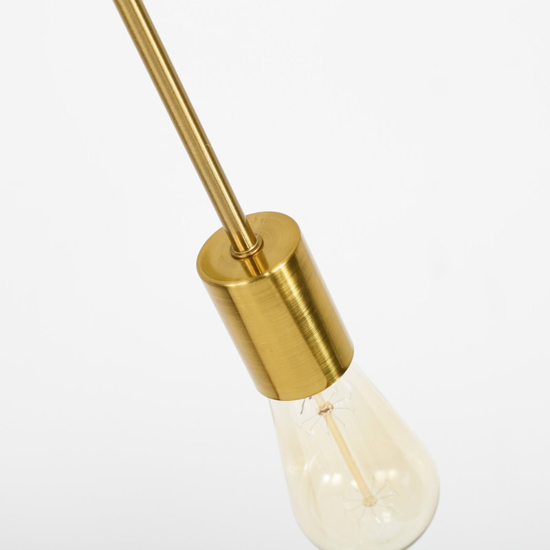 Lustre sphérique spoutnik 8 lumières Davit, Doré