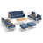 Blue Cushion/White Frame selected