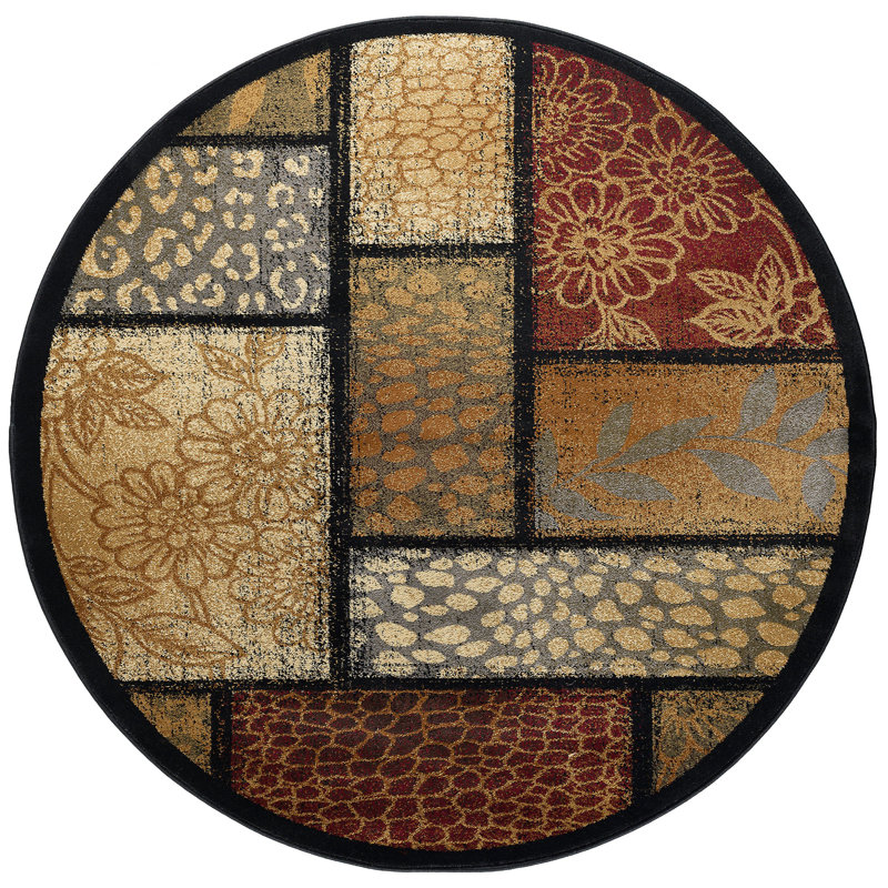 Carias Indoor Rug, Round 5'3''