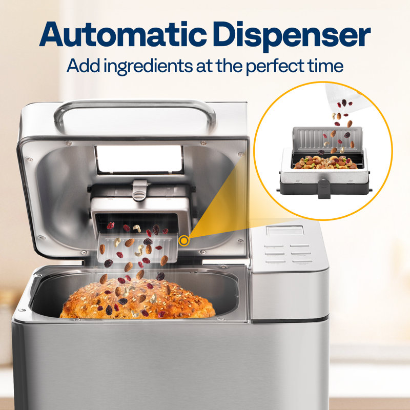 19-in-1 Bread Machine With Ceramic Pan