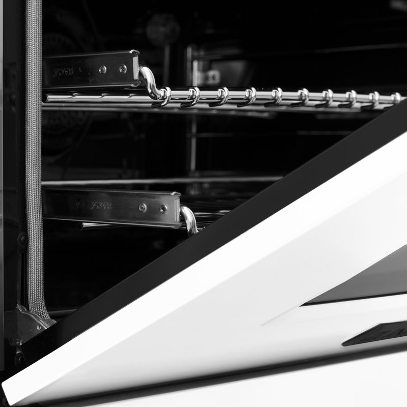 ZLINE Autograph 36" Legacy Dual Fuel Range, Matte Black Satin Stainless Steel