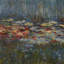 Suspension en coton nénuphar Monet