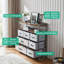 Commode 7 tiroirs Sahaad