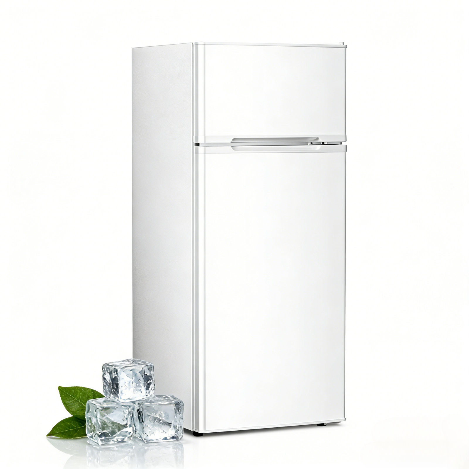 Compact 4.5 Cu.Ft. Double-Door Mini Fridge with Adjustable Removable Shelves, Perfect for Apartment, Dorm, or Office  White | Fridge.com