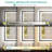Modern Bathroom LED Mirror with Tempered Glass, Beveled Frame Vanity  Aluminum Frame Wall Mirror-126347604-126347607