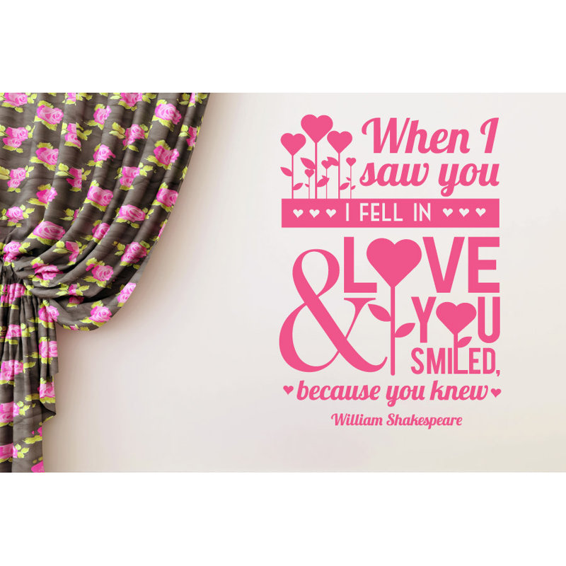 Wall Decal, Pink, Medium