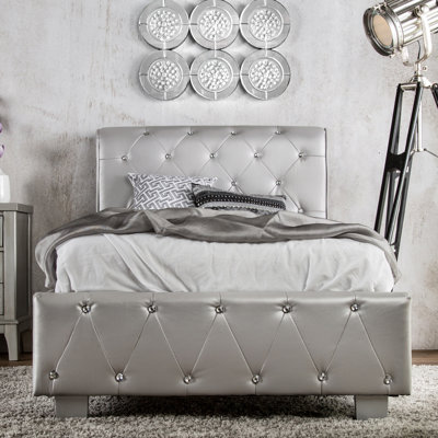Lit-bateau tapissier Heffron