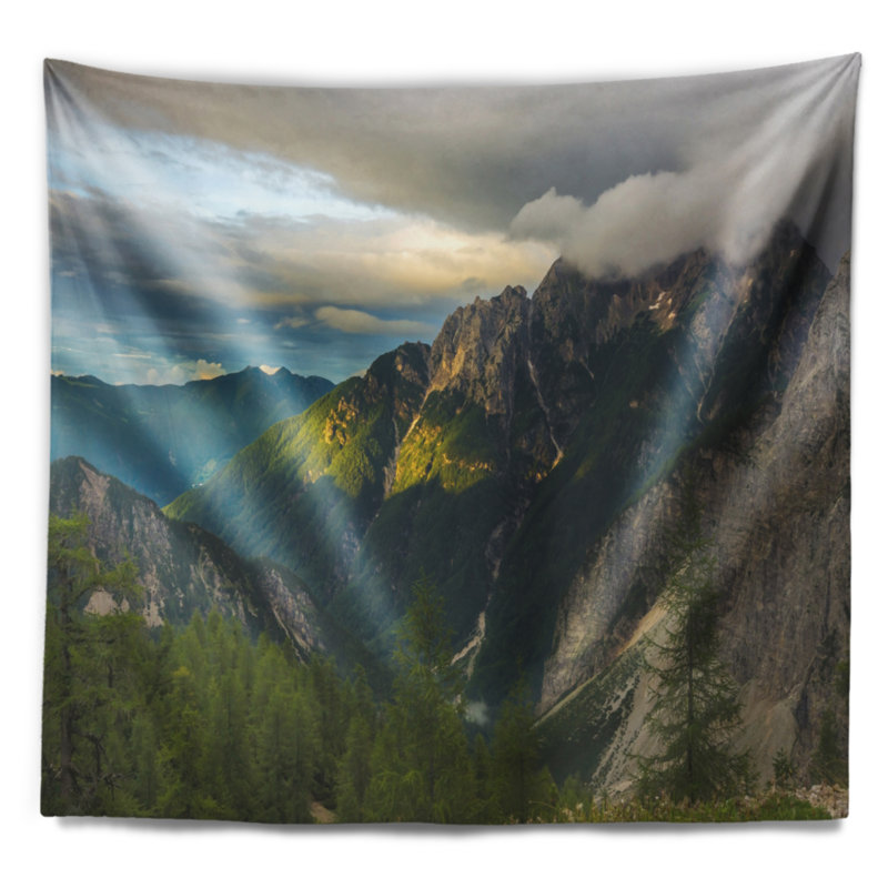 Polyester Tapestry, 68" H x 80" W