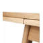 C35A Square Oak Dining Table-413666332