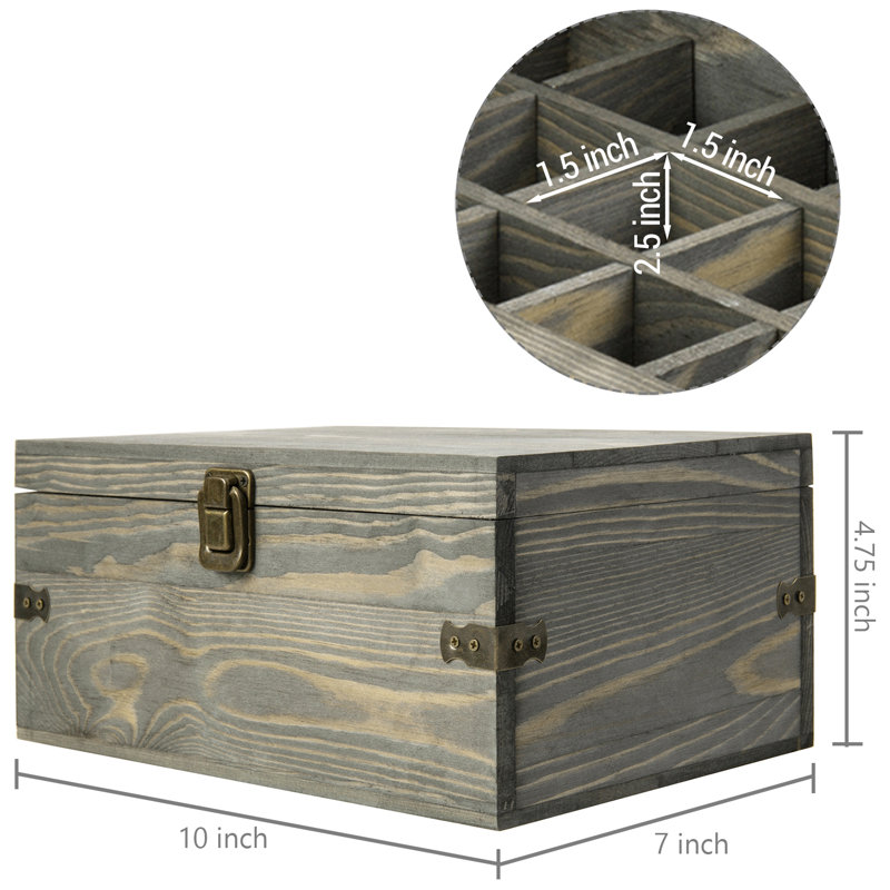 Organisateur de maquillage 24 huiles essentielles