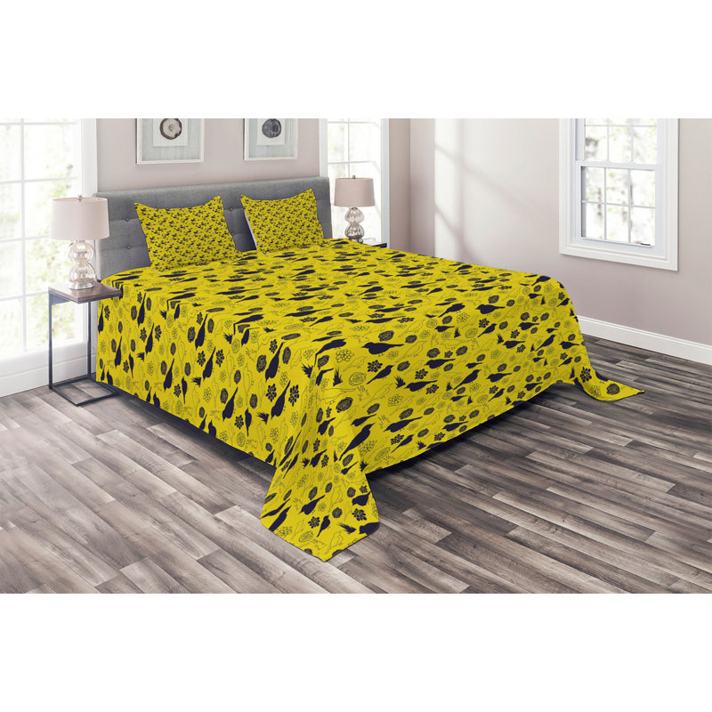 Farmhouse / Country Coverlet, King Bedspread + 2 Shams