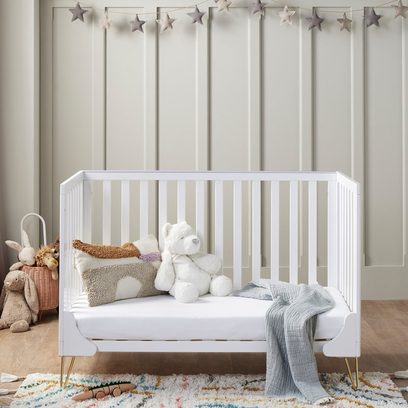 Kimi Cot Bed, White
