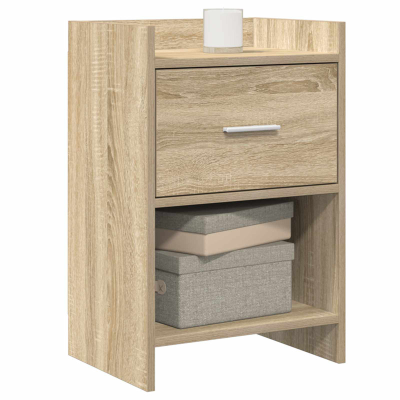 40 cm W Bedside Table, Sonoma Oak