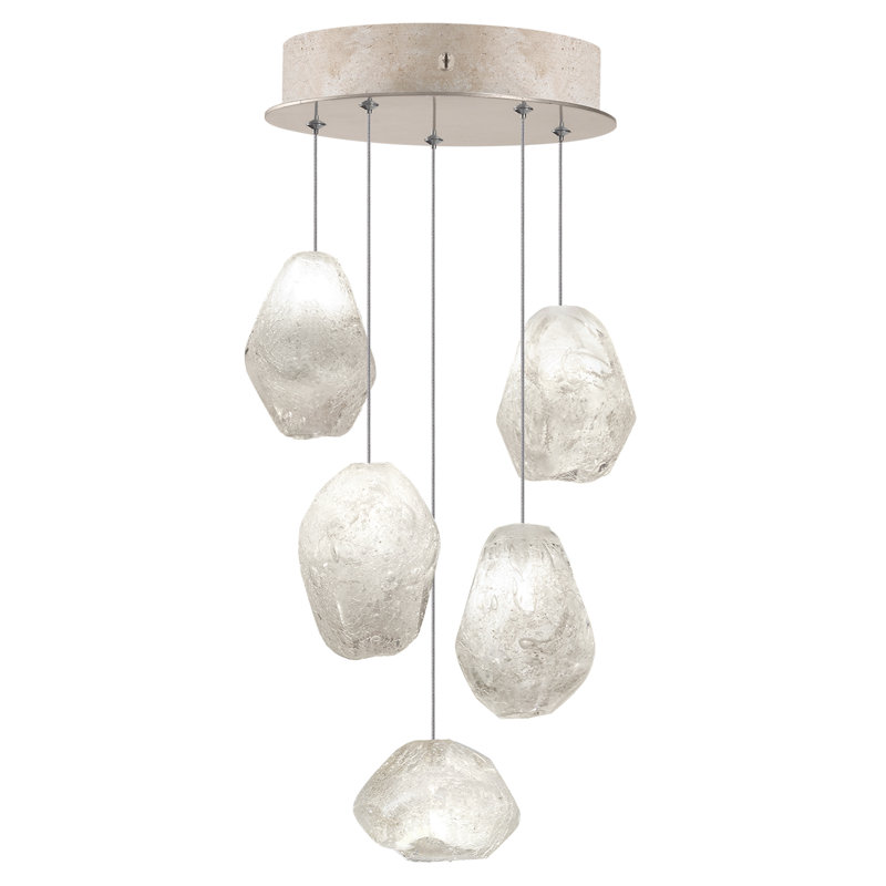 Natural Inspirations 5 - Light Pendant, Gold, Ivory