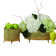 Corrugated Bamboo Cachepot