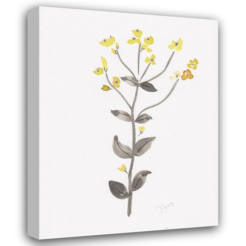 «Winston Porter Kimberly, Allen», art sur toile tendue, Wildflower Organics V, H 35 po x l 28 po