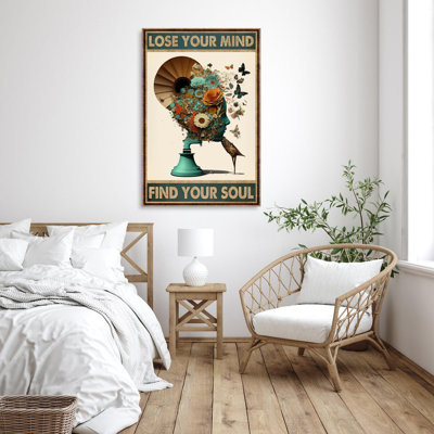Phonograph Find Your Soul - 1 Piece Rectangle Grap " Find Your Soul "