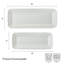 French Countryside Set Of 2 Bread Trays