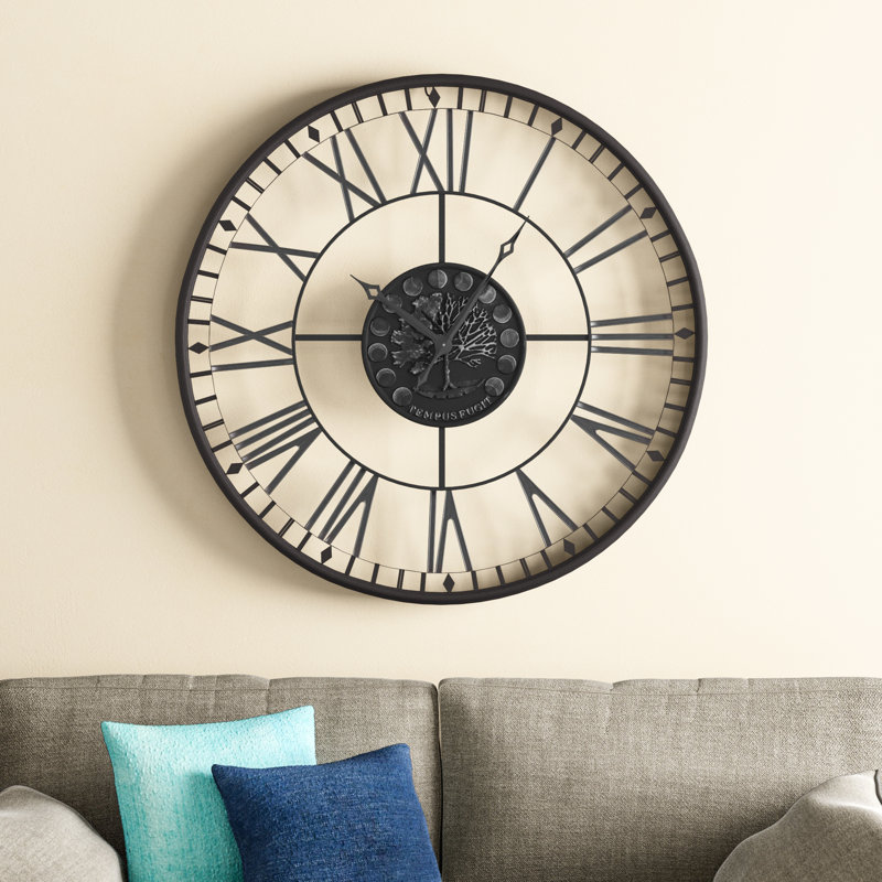 Metal Wall Clock