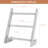 Wooden Ladder - Shaped Towel Rack gray