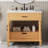 Bathroom Vanity with Ceramic Sink-98046101