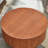 31.5" Pedestal Round Coffee Table with Storage - Modern Wood Design-1299988429