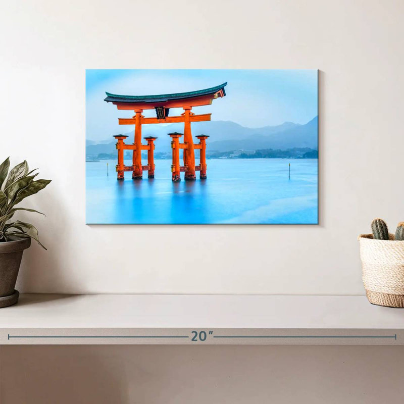 Porte Lilie Miyajima Torii, H 8 po x l 12 po