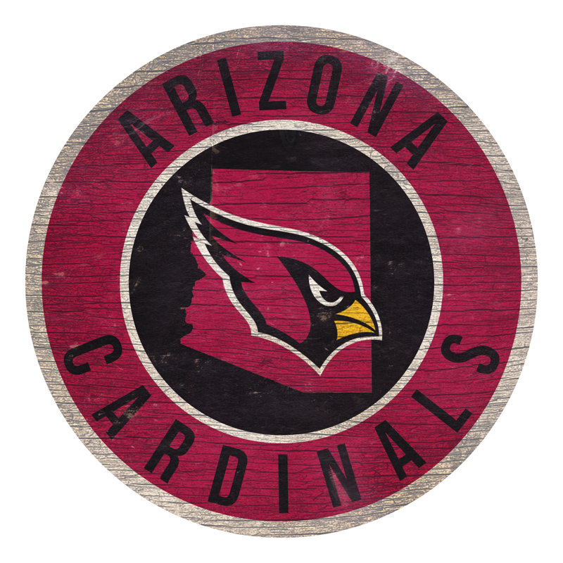 NFL, print on wood, Cardinals de l'Arizona