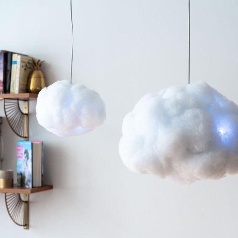Interactive Cloud, 134" H x 27" W x 25" D
