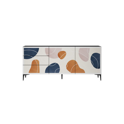 Bak 2 - Door Rectangle Accent Cabinet
