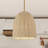 Derrytown 1 - Light Dimmable Single Pendant with Rattan Shade-964600258