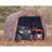 10 ft. W x 10 ft. D Metal Portable Storage Shed