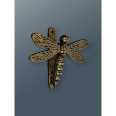 Bronze Dragonfly Door Knocker