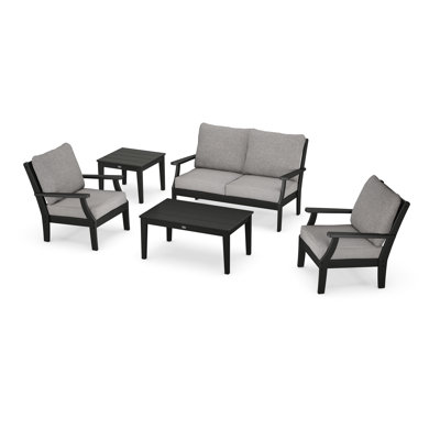 Braxton 5-Piece Deep Seating Set by POLYWOOD