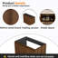 Armoire de salle de bain pliable