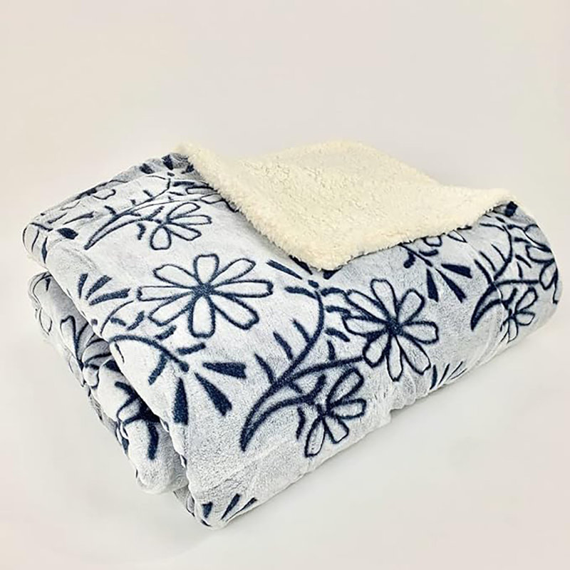 Super Fuzzy, Soft, And Cozy Queen Blanket, Bleu