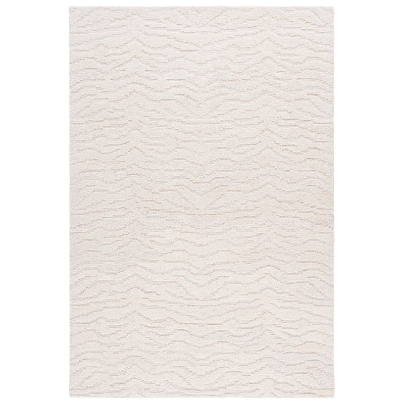 Harvest 122 Hand Tufted Wool Abstract Rug, Rectangle 8' x 10'