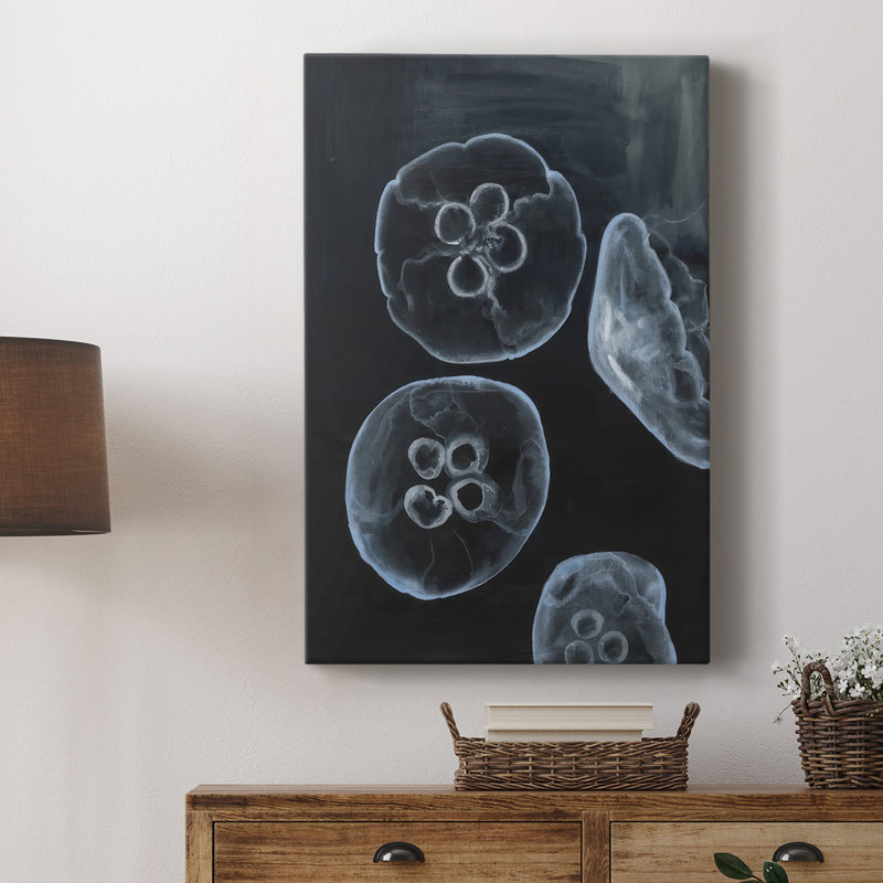 Jellyfish Heaven II -Gallery Wraraped Cavas, H 36 po x l 24 po